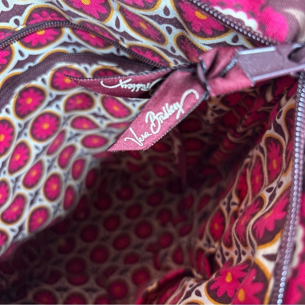 Vera Bradley Carnaby Floral Tote Shoulder Bag Handbag Purse - Picture 13 of 16